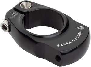 Salsa Seatpost Parts and Accessories 30.0Mm Salsa Rack-Lock Seatpost Clamp - Bolt-On, Black