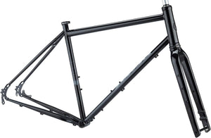 Salsa Touring Frames 49.5Cm Salsa Vaya Frameset - 700c, Steel, Black