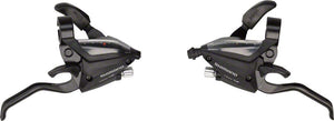 Shimano Brake/Shift Lever - Flat Bar 7 Shimano ST-EF500 3 x 7/8-Speed Brake/Shift Lever Sets