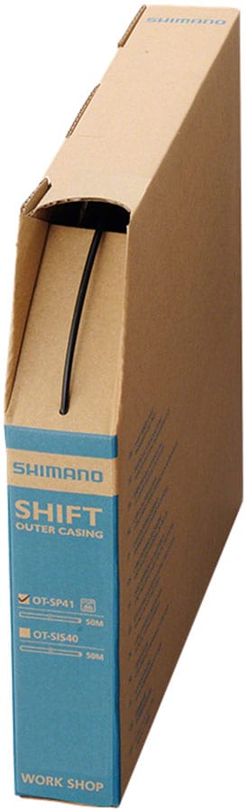 Shimano Cables and Housing Shimano OT-SP41 Derailleur Housing - 4mm x 50m Box Black