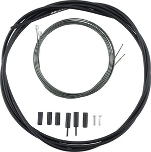Shimano Cables and Housing Shimano Road Optislick Derailleur Cable and Housing Set Black