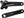 Shimano Cranksets and Arms 160Mm Shimano 105 FC-R7000 Crankset - 11-Speed W/O Rings 110 BCD Hollowtech Crank Arms, Black