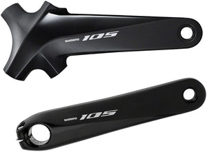 Shimano Cranksets and Arms 170Mm Shimano 105 FC-R7000 Crankset - 11-Speed W/O Rings 110 BCD Hollowtech Crank Arms, Black