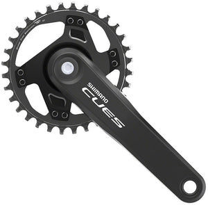 Shimano Cranksets and Arms 175Mm / 32T Shimano CUES FC-U4000-1 Crankset - 9/10/11-Speed, Riveted Square Taper JIS Spindle Interface, Black