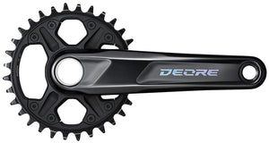 Shimano Cranksets and Arms Shimano Deore FC-M6130-1 Crankset - 175mm 12-Speed 32t Black