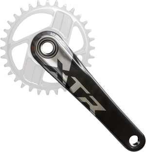Shimano Cranksets and Arms Shimano XTR FC-9200 XC Crankset - 170mm 12-Speed 1x Direct Mount Hollowtech II Hollow-Forged Crankarms BLK/Silver