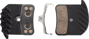 Shimano Disc Brake Pads Shimano H03C-MF Disc Brake Pad Spring - Metal Compound Finned Aluminum Backplate One Pair