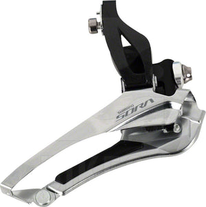 Shimano Front Derailleurs and Parts Braze-On Shimano Sora FD-R3000 - 9-Speed Double Front Derailleur, only compatible Sora R3000 2x left shifter