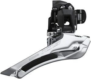 Shimano Front Derailleurs and Parts Shimano 105 FD-R7100-BL Front Derailleur - 12-Speed Double 34.9mm Band Clamp Down-Swing Down-Pull 52t Max