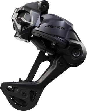 Shimano Rear Derailleurs Shimano Deore RD-M6260-11L Di2 Rear Derailleur - 11-Speed Long Cage Shadow ES Wired Power For E-Bike Only BLK/Gray