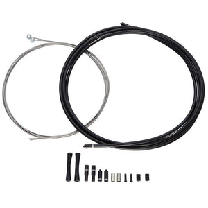 SRAM Cables and Housing SRAM 5mm SlickWire Pro Extra Long Road Brake Set Black