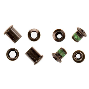SRAM Chainring Bolts and Hardware SRAM 4 Bolt Bashguard Chainring Bolts Chainring Hardware Black Kit