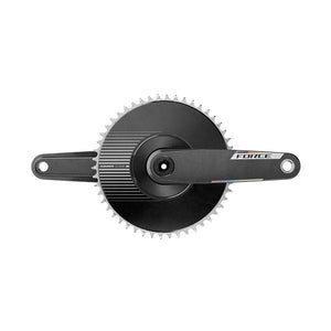 SRAM Cranksets and Arms 160Mm SRAM Force 1x Aero E1 Crankset Speed: 12/13 Spindle: 28.99mm BCD: Direct Mount SRAM 8 Bolt 50 DUB Black Road