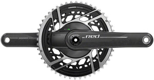SRAM Cranksets and Arms 172.5Mm / 48/35T SRAM RED AXS Power Meter DUB Crankset E1