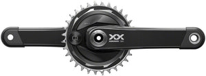 SRAM Cranksets and Arms 175Mm SRAM XX Eagle T-Type AXS Power Meter Wide Crankset