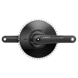 SRAM Cranksets and Arms SRAM Red DUB 1x Aero E1 Crankset Speed: 12 Spindle: 28.99mm BCD: Direct Mount SRAM 8 Bolt 50 DUB 172.5mm Black Road