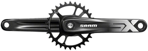 SRAM Cranksets and Arms SRAM SX Eagle Boost 148 Crankset - 175mm 12-Speed 32t Direct Mount Power Spline Spindle Interface BLK A1