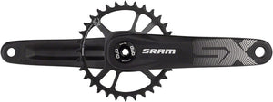 SRAM Cranksets and Arms SRAM SX Eagle Crankset - 165mm 12-Speed 32t Direct Mount DUB Spindle Interface BLK A1