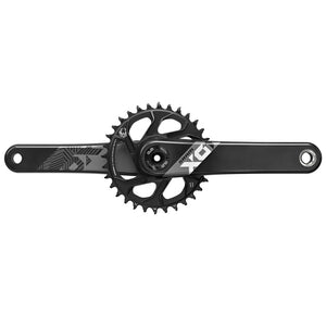 SRAM Cranksets and Arms SRAM X01 Eagle DUB C3 Crankset Speed: 11/12 Spindle: 28.99mm BCD: Direct Mount 30 DUB 170mm Black Fat Bike 5"