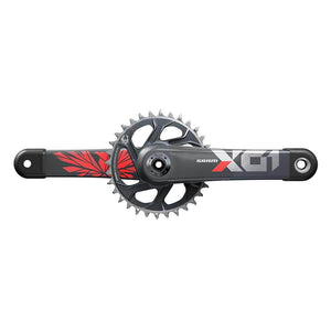 SRAM Cranksets and Arms SRAM X01 Eagle DUB C3 Crankset Speed: 11/12 Spindle: 28.99mm BCD: Direct Mount 32 DUB 175mm Red Boost
