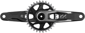 SRAM Cranksets and Arms SRAM XX Downhill T-Type Crankset - 160mm 7-Speed 34t 6mm Offset Chainring Direct Mount 56.5mm Chainline DUB DH Spindle BLK