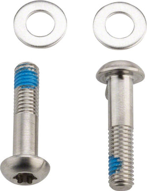 SRAM Disc Brake Parts SRAM Flat Mount Disc Caliper Bracket Bolts 22mm Stainless Steel