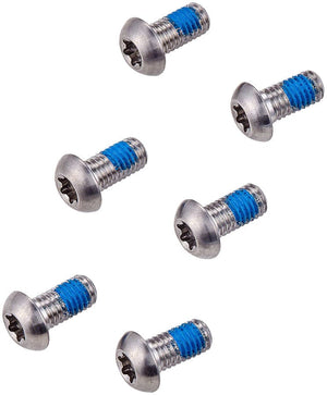 SRAM Disc Rotor SRAM/ Avid T25 Rotor Bolt Kit Titanium Set of 6