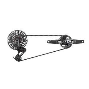 SRAM Group Kits SRAM X0 T-Type Eagle V2 AXS Groupset 170mm Black