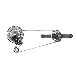 SRAM Group Kits SRAM XX T-Type Eagle AXS Power Meter Groupset 175mm Blk
