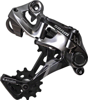SRAM Rear Derailleurs Black SRAM XX1 Rear Derailleur - 11 Speed Medium Cage