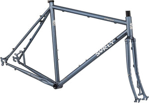 Surly Cyclocross Frames 38Cm Surly Straggler Frameset - 650b, Steel, Cold Steel Blue