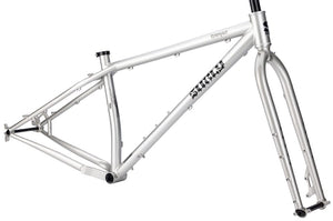 Surly Mountain Frame Surly Krampus Frameset - 29" Steel Salmon Skin Silver X-Large