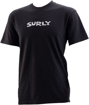 Surly Shirts Surly Scratchy Logo Short Sleeve T-Shirt - Unisex Black X-Large
