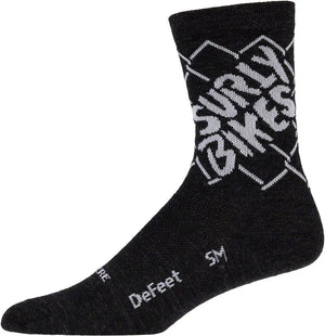 Surly Socks Surly On the Fence Socks - Charcoal