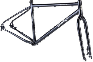 Surly Touring Frames Surly Bridge Club Frameset - 27.5" Steel Squid Ink X-Large