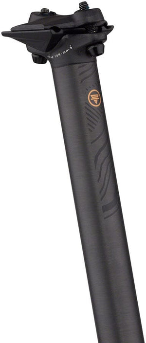 Teravail Seatpost Teravail Stratum Carbon Seatpost - 30.9 x 400mm 18mm Offset Black