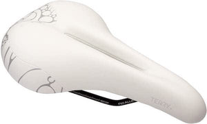 Terry Saddle Terry Butterfly Cromoly Saddle White