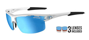 Tifosi SunGlasses Tifosi Rivet Matte White Interchangable