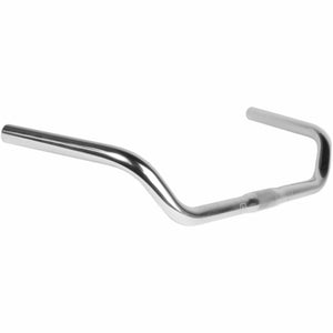 Velo Orange Flat/Riser Handlebar Velo Orange Left Bank Handlebar (25.4mm) 490mm Silver