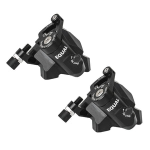 Velo Orange Road Hydraulic Disc Brakes Black Growtac Equal Brakes, Flat Mount