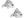 Velo Orange Road Hydraulic Disc Brakes Silver Growtac Equal Brakes, Flat Mount