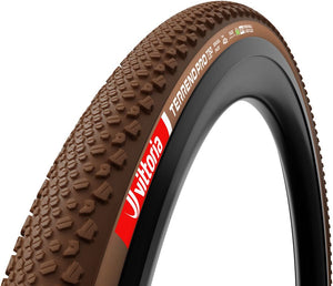 Vittoria Tires Vittoria Terreno Pro T50 Mixed Tire - 700 x 40 Tubeless Folding BLK/Brown Eco Gravel Race