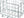 Wald Baskets Wald Wire Rear Folding Basket - Silver