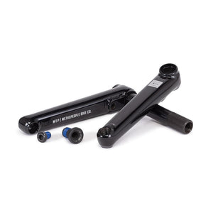 We The People BMX Cranksets 165Mm We The People Legacy Crankset Spindle: 22mm Black BMX Set