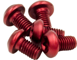 Wolf Tooth Chainring Bolts and Hardware Red Wolf Tooth CAMO Chainring Bolt Kit
