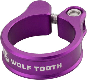 Wolf Tooth Exclude Wolf Tooth Seatpost Clamp - 31.8mm Bolt-On Ultraviolet Purple