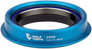 Wolf Tooth Headset Lower Blue Wolf Tooth Performance Headset - ZS56/40 Lower