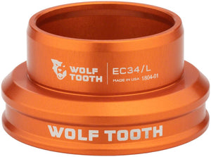 Wolf Tooth Headset Lower Wolf Tooth Premium Headset - EC34/30 Lower Orange