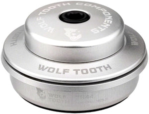 Wolf Tooth Headset Upper Wolf Tooth Performance Headset - ZS44/28.6 Upper 6mm Stack Raw Silver