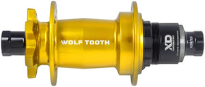 Wolf Tooth Hubs Wolf Tooth Mountain Rear Hub - 12 x 148mm 6-Bolt XD Innerdrive Ratchet 60 Gold J-Bend 28H